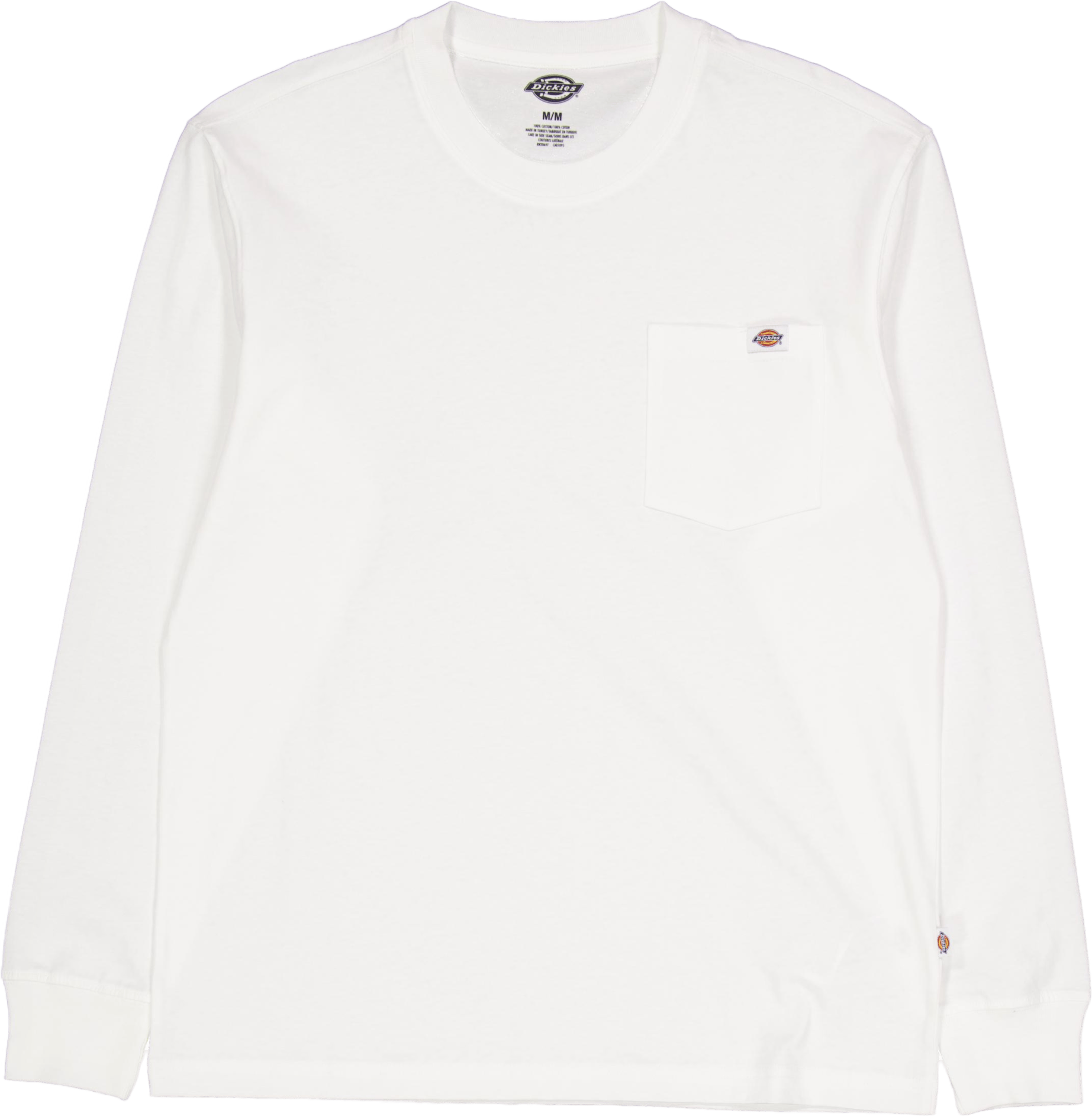 Luray Pocket Tee Ls White