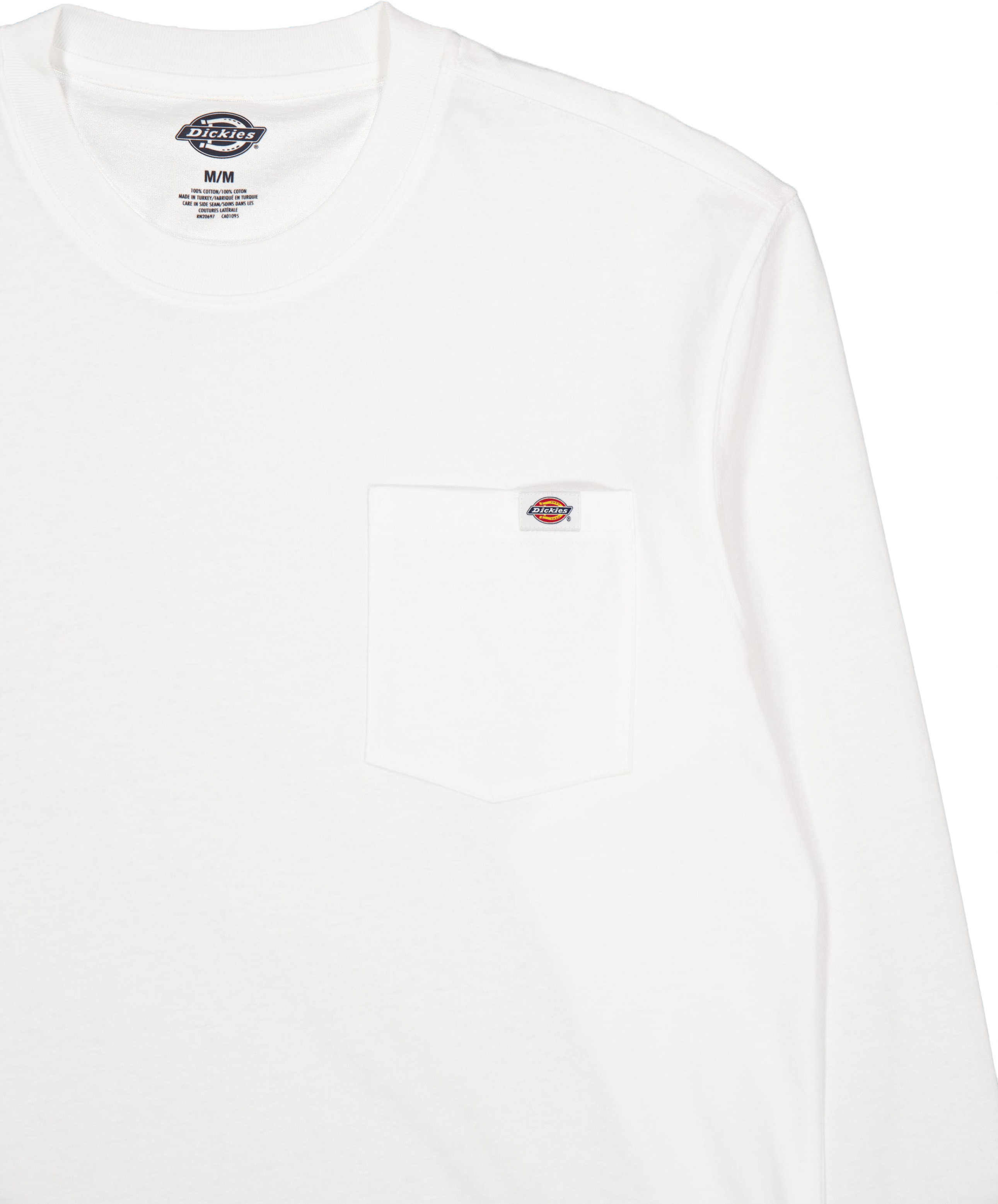 Luray Pocket Tee Ls White - Bild 3