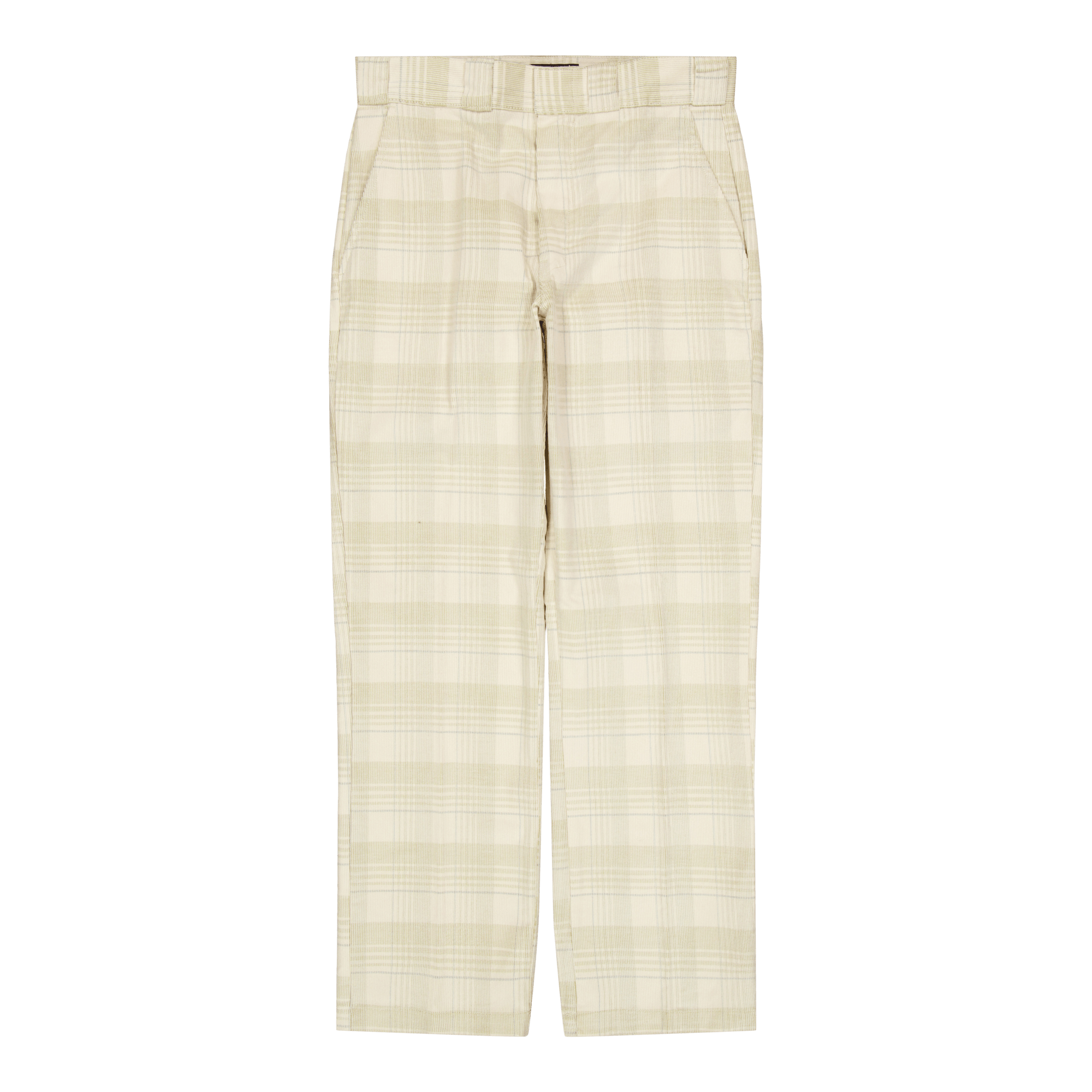 Alma Pant Cord Check Light