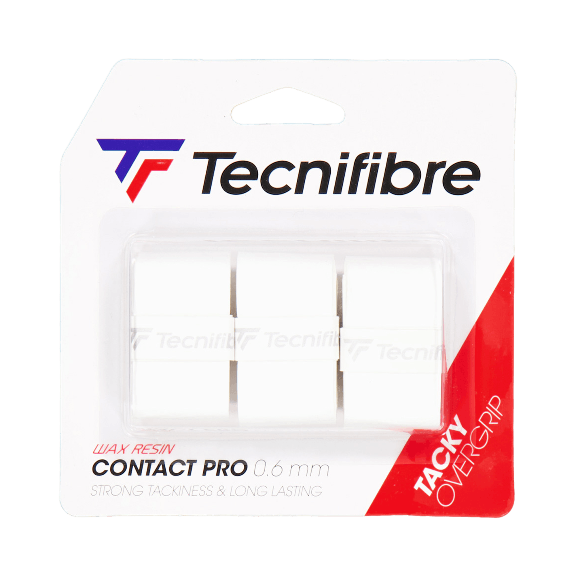 Pro Contact White (3 Pack) White, Unisex, Utrustning, grepp, Padel, ONESIZE