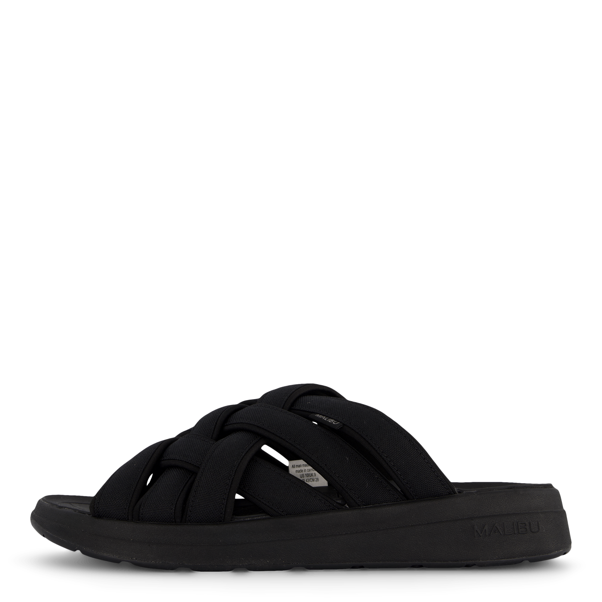 Zuma Lx Black, Unisex, Skor, Sandaler och Tofflor, Svart, EU 42