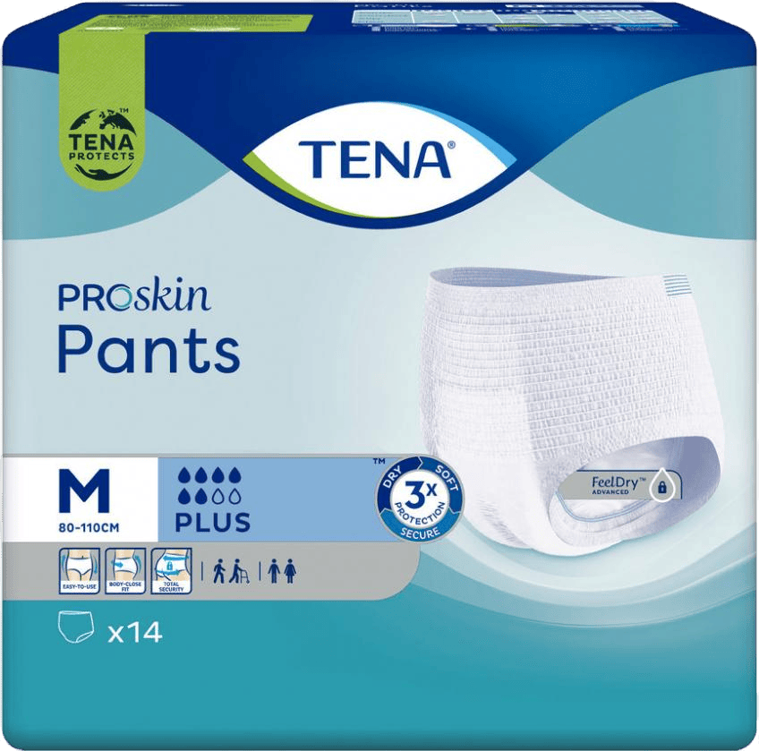 Tena Pants Plus Medium 14st