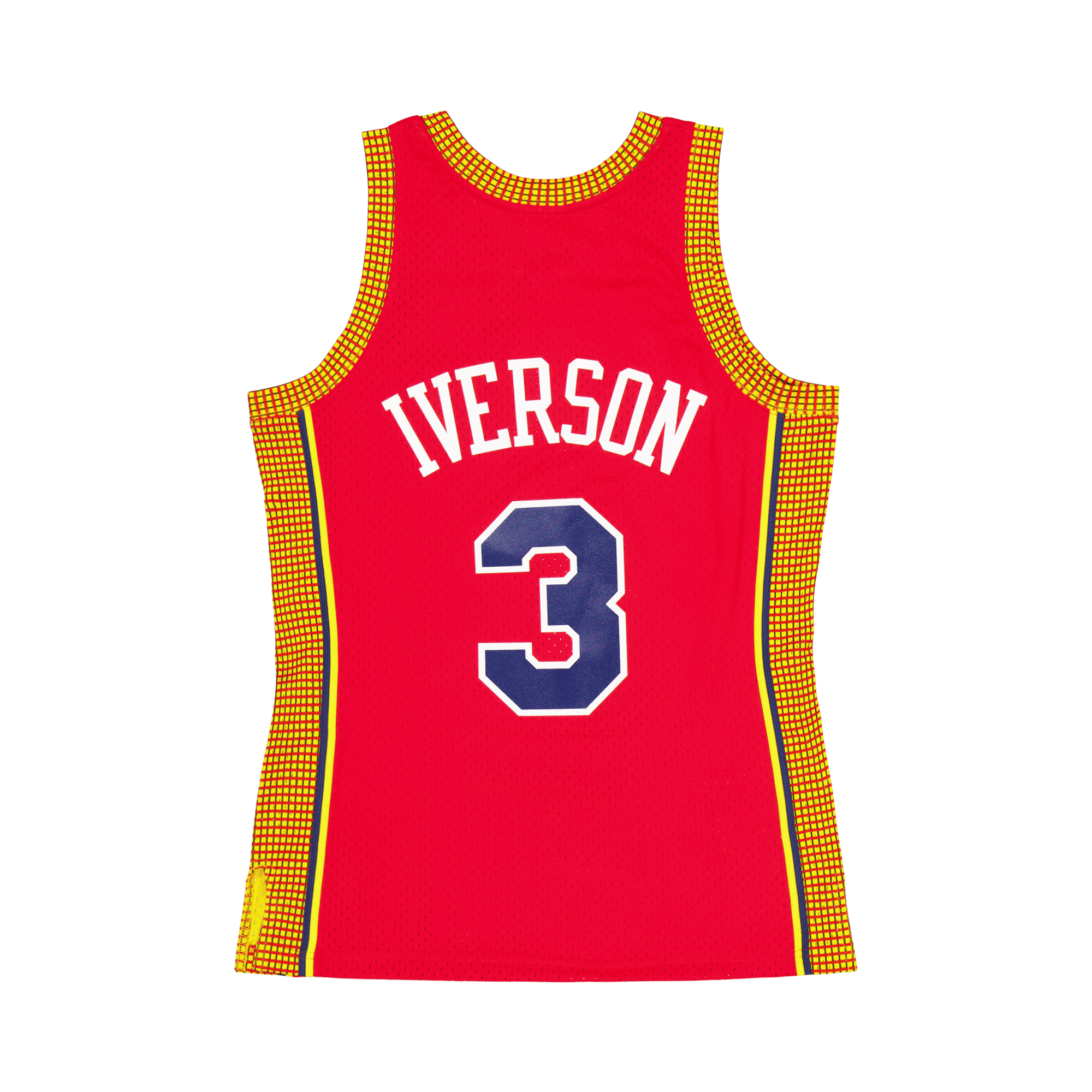 76ers Swingman Jersey Iverson Light Red - Bild 2