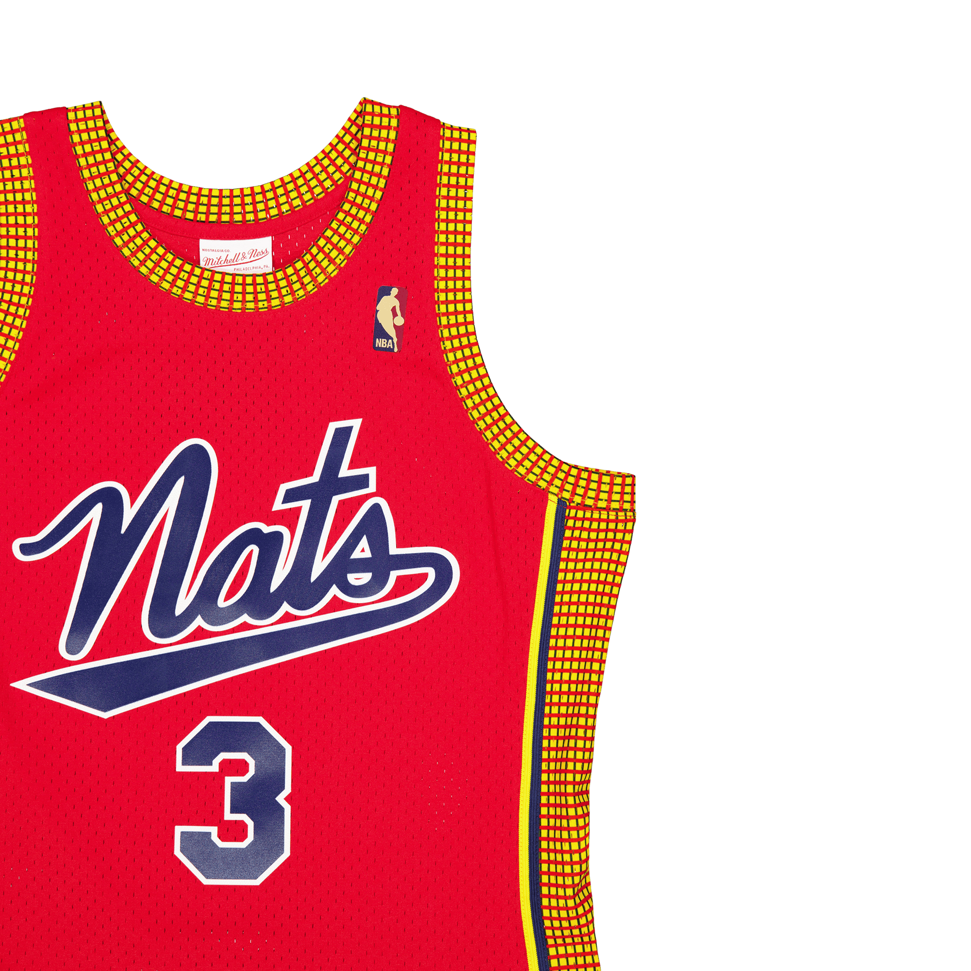 76ers Swingman Jersey Iverson Light Red - Bild 3