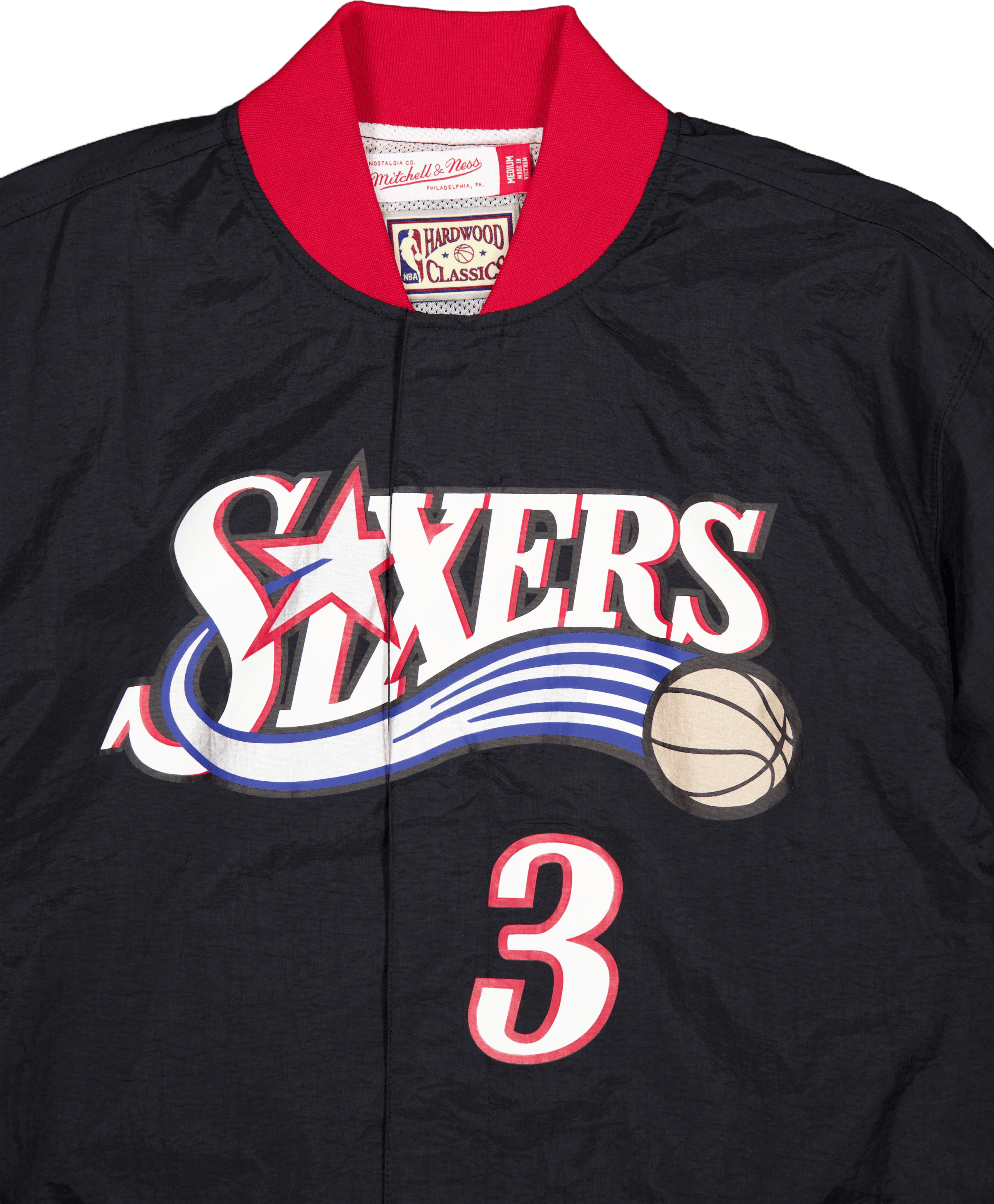 76ers Off Court Ss Name & Numb Black - Bild 3