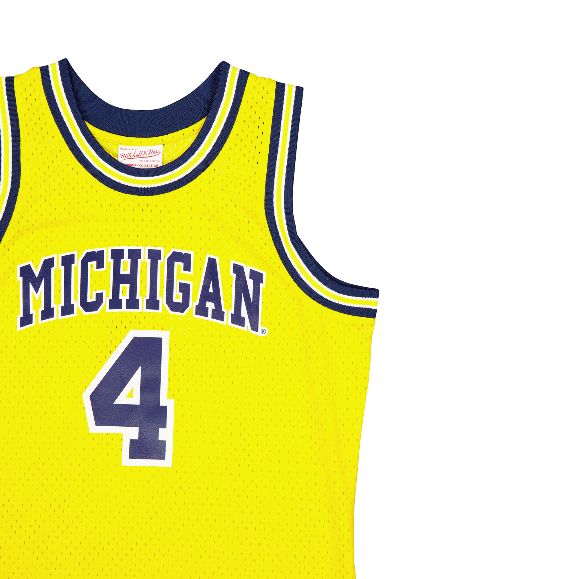Wolverines Swingman Jersey Web Yellow - Bild 3