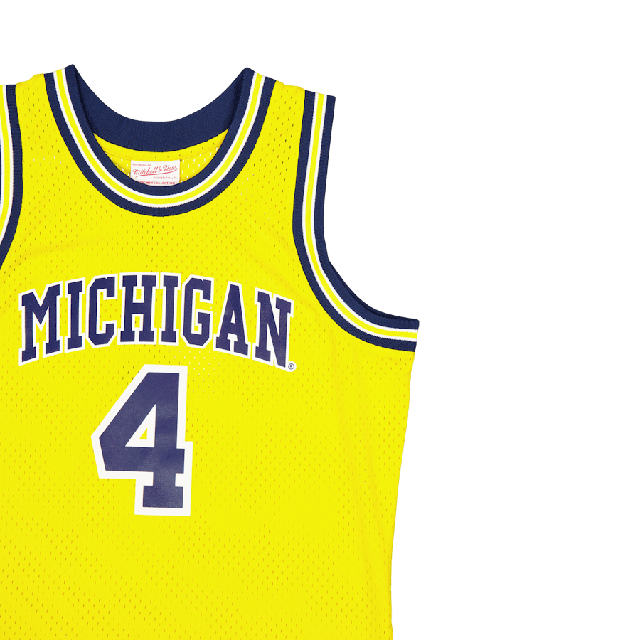 Wolverines Swingman Jersey Web Yellow - Bild 3