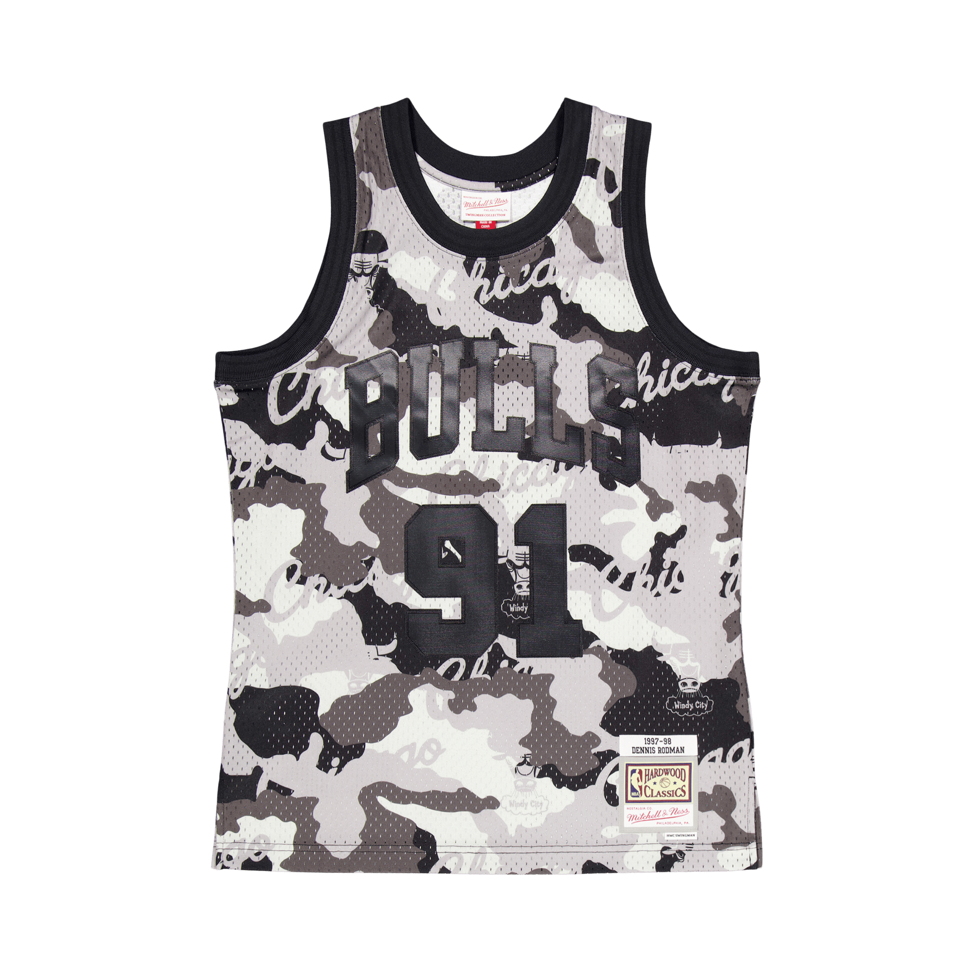 Bulls Ghost Black Camo Swingma Pattern/black