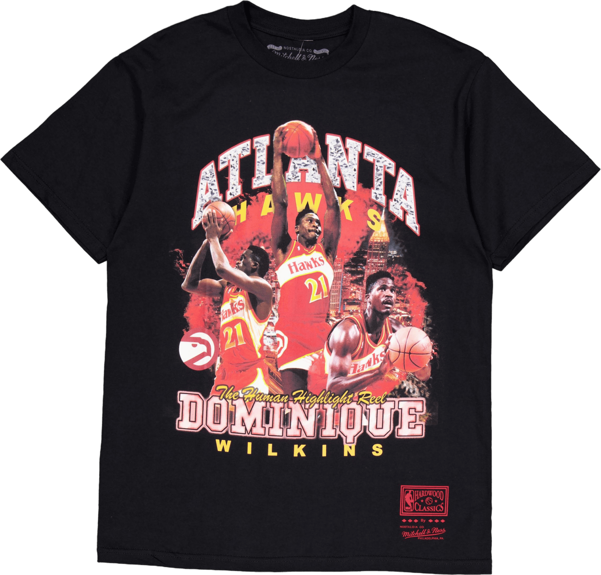 Hawks Bling Ss Tee Wilkins Black