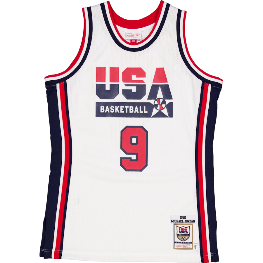 Usa Authentic Jersey Jordan White