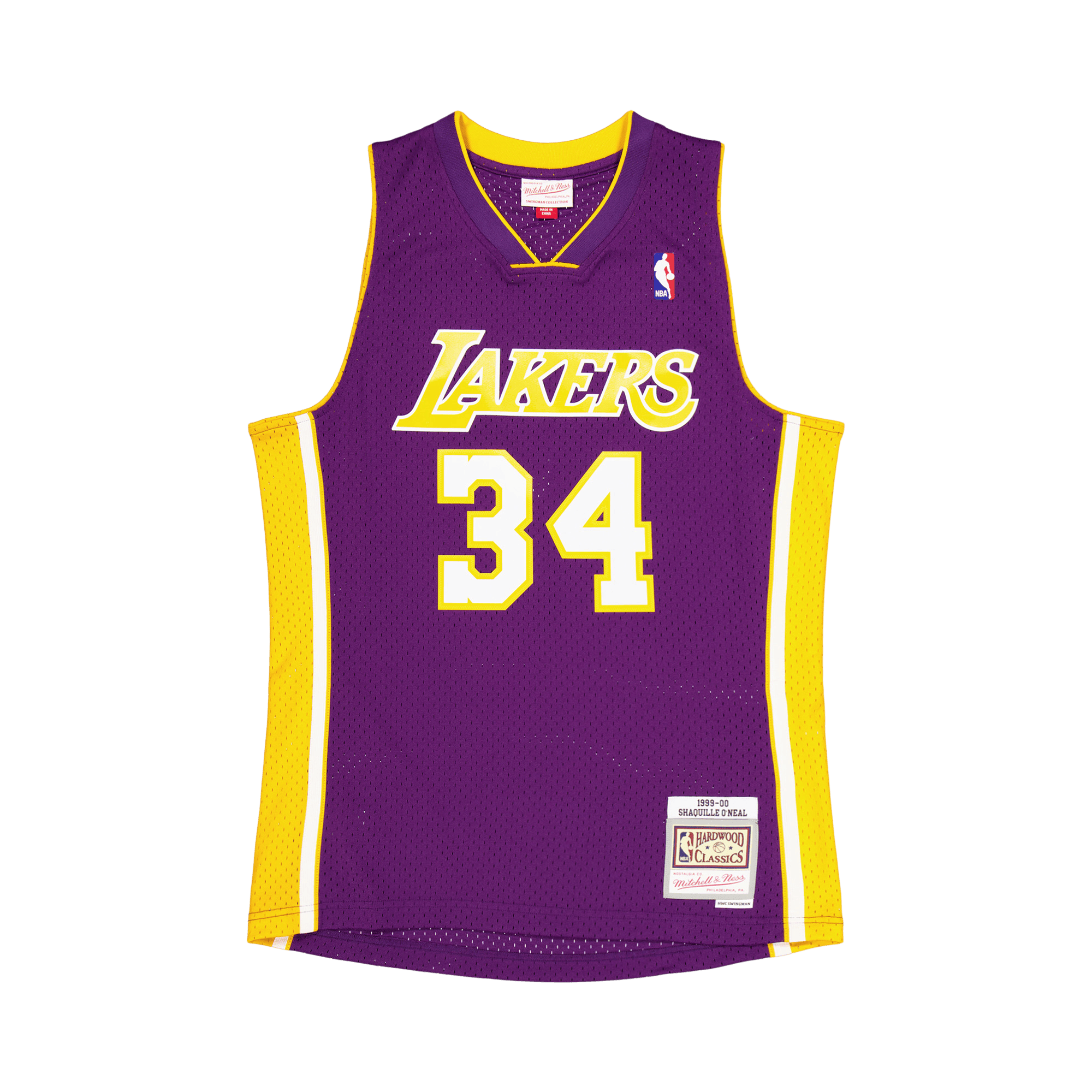 Lakers Swingman Jersey O’neal Purple