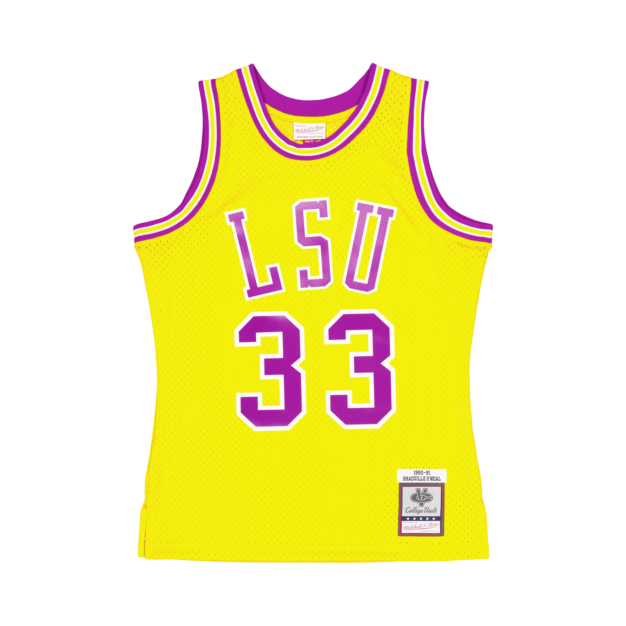 Lsu Swingman Jersey O’neal Athletic Gold
