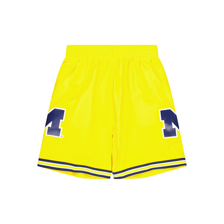 Wolverines Swingman Shorts Yellow