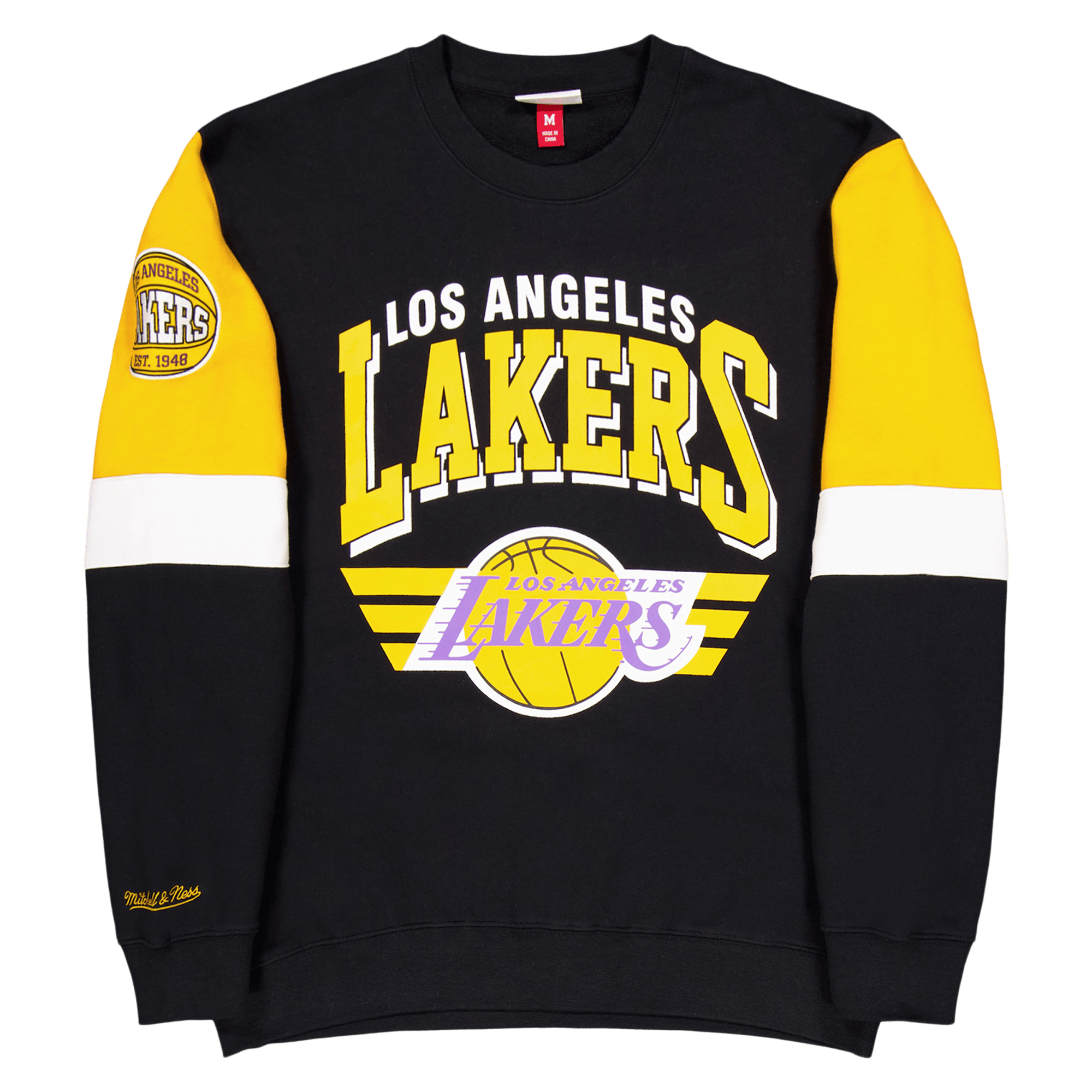 Lakers All Over Crew 3.0 Black - Bild 3