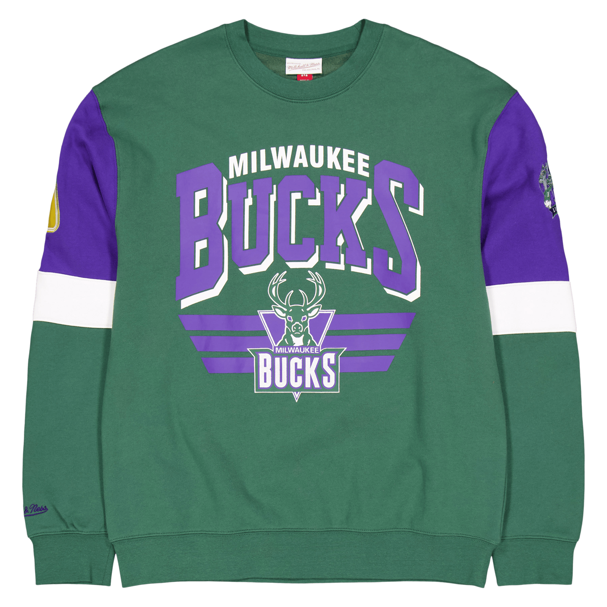 Bucks All Over Crew 3.0 Burgundy/green