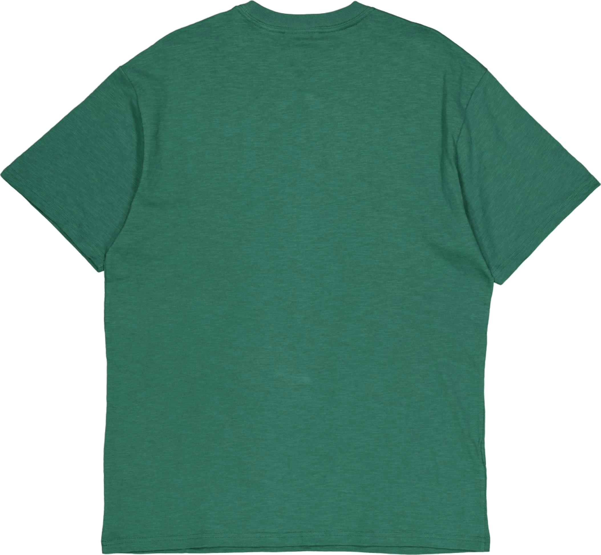 Bucks Legendary Slub S/s Tee Burgundy/green - Bild 2