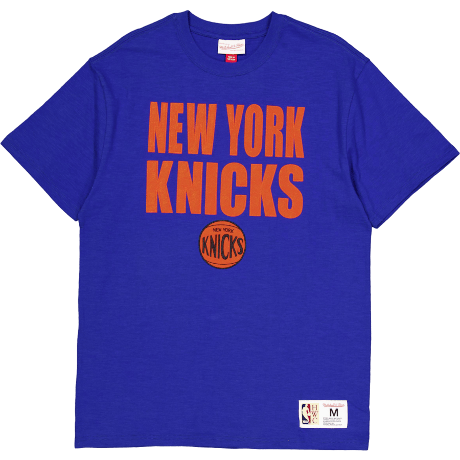 Knicks Legendary Slub S/s Tee Royal