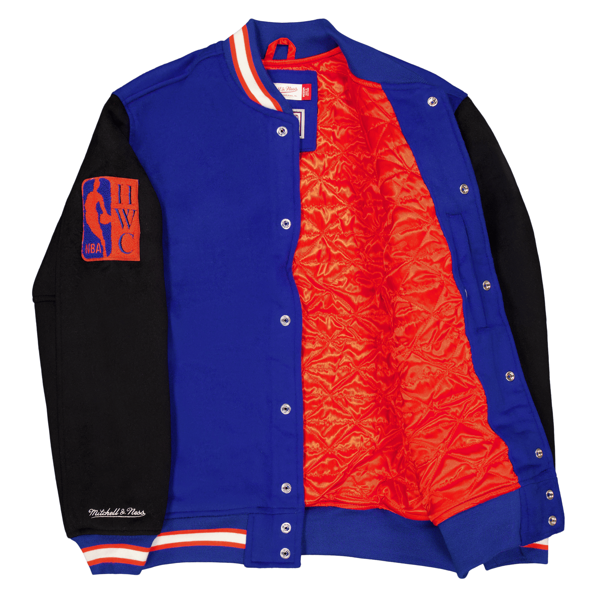 Knicks Team Legacy Varsity Jac Royal/black - Bild 3