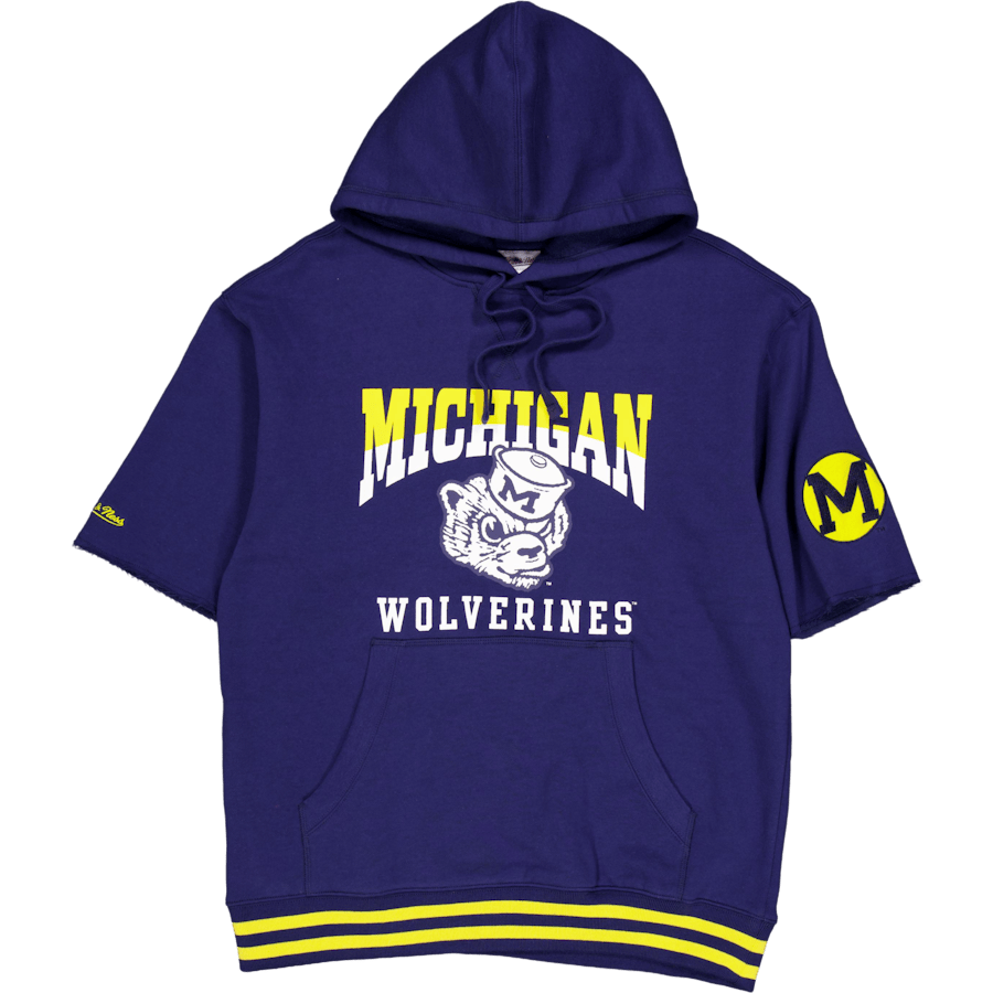 Wolverines Pre-game Ss Fleece Navy