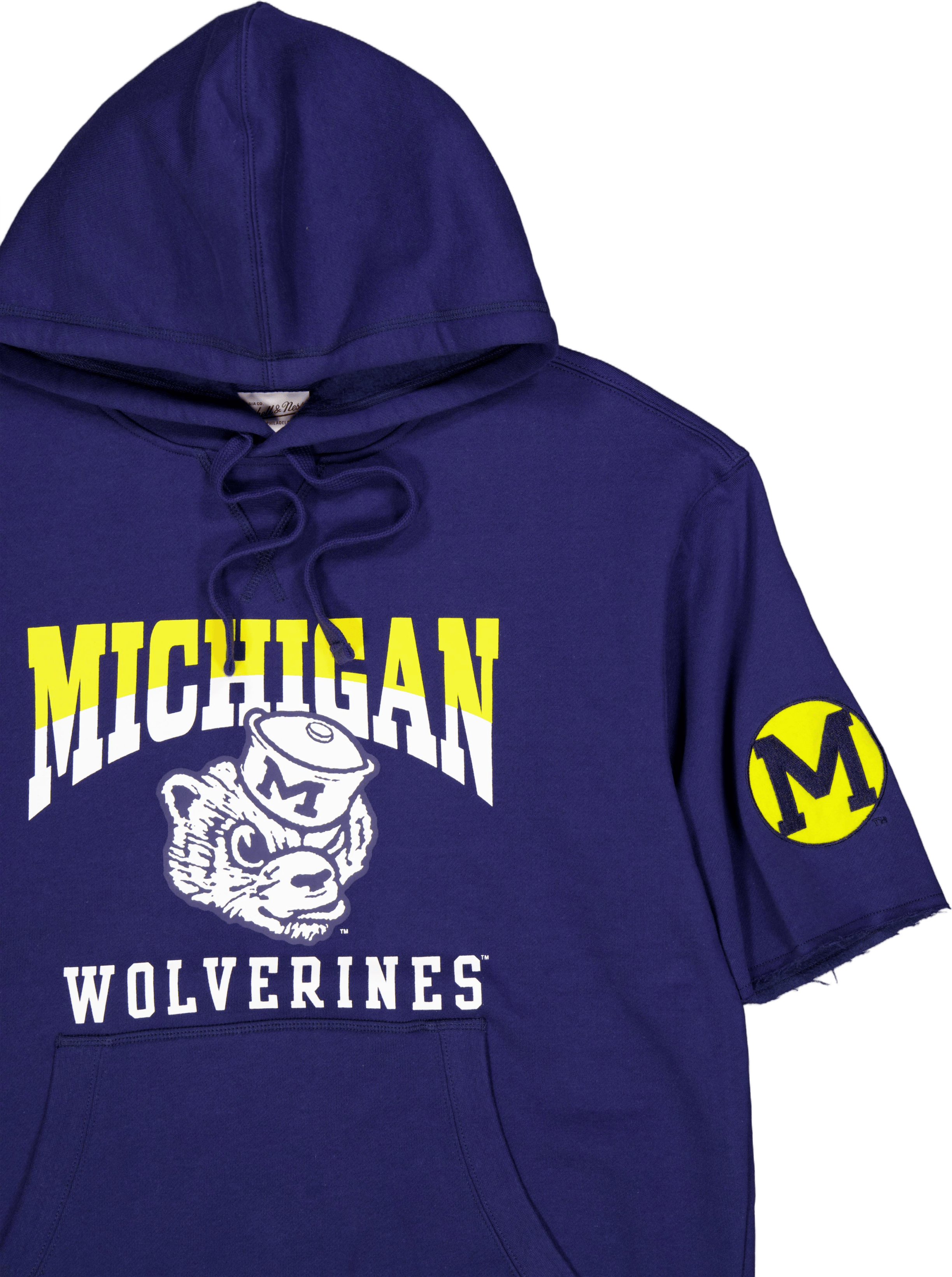 Wolverines Pre-game Ss Fleece  Navy - Bild 3