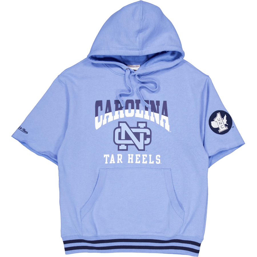 Unc Pre-game Ss Fleece Hoodie Light Blue