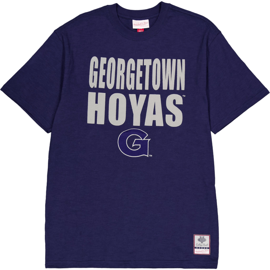 Hoyas Legendary Slub S/s Tee Navy