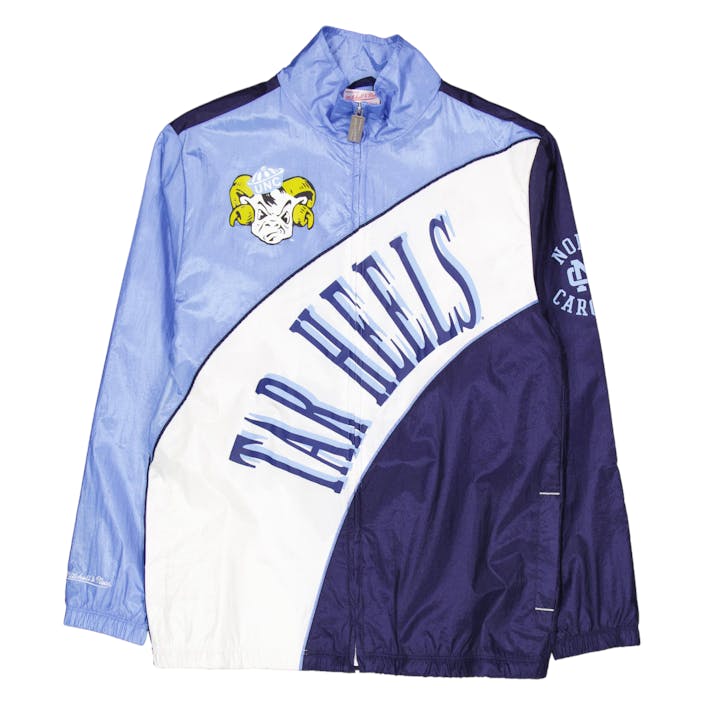 Unc Arched Retro Lined Windbre Multi/white, Male, Kleding, jassen, Blauw, L