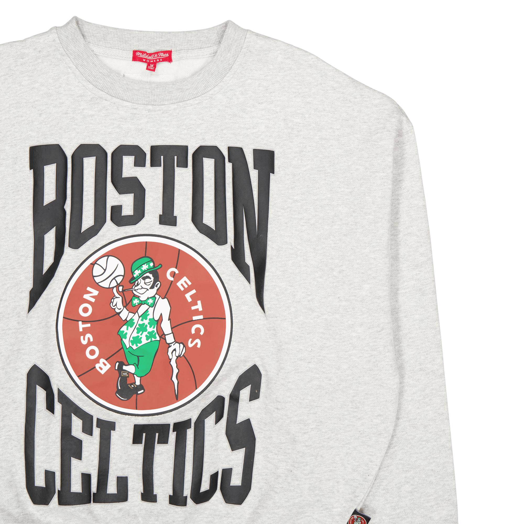 Celtics Womens Logo Lt Crew 3. Grey Heather - Bild 3