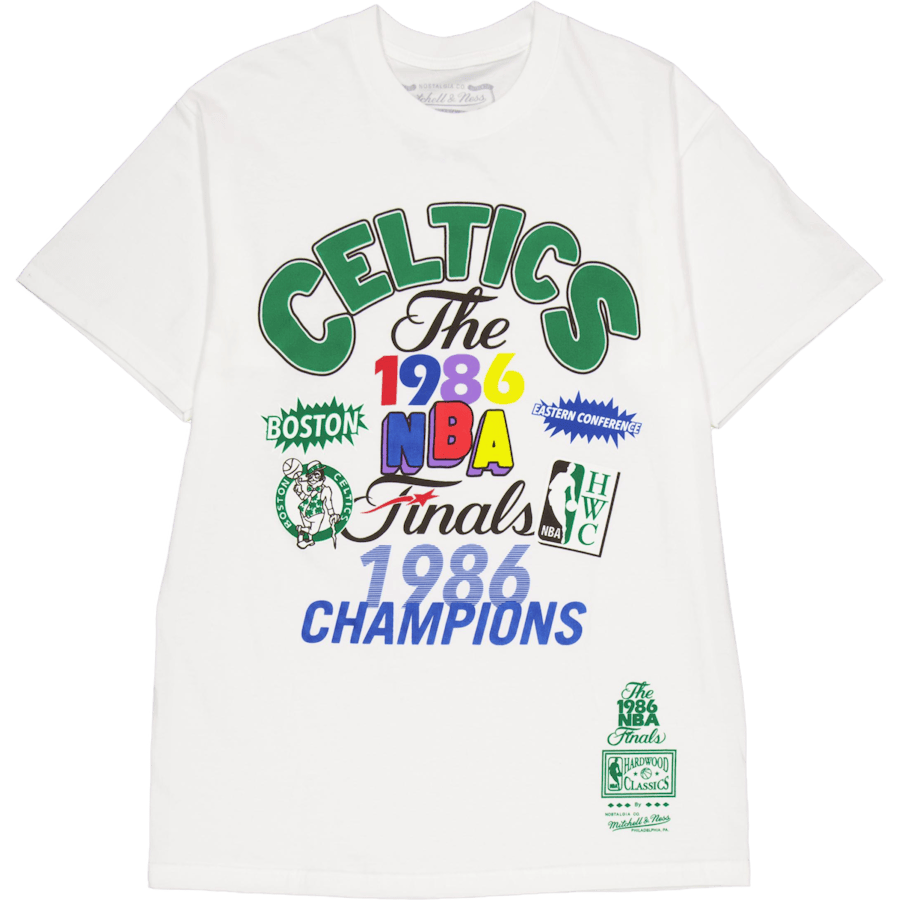 Celtics Champs Fest Ss Tee Hwc White