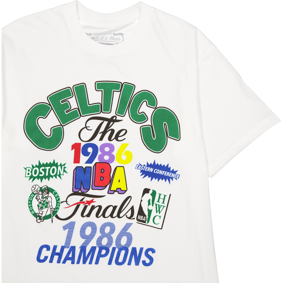 Celtics Champs Fest Ss Tee Hwc White - Bild 3