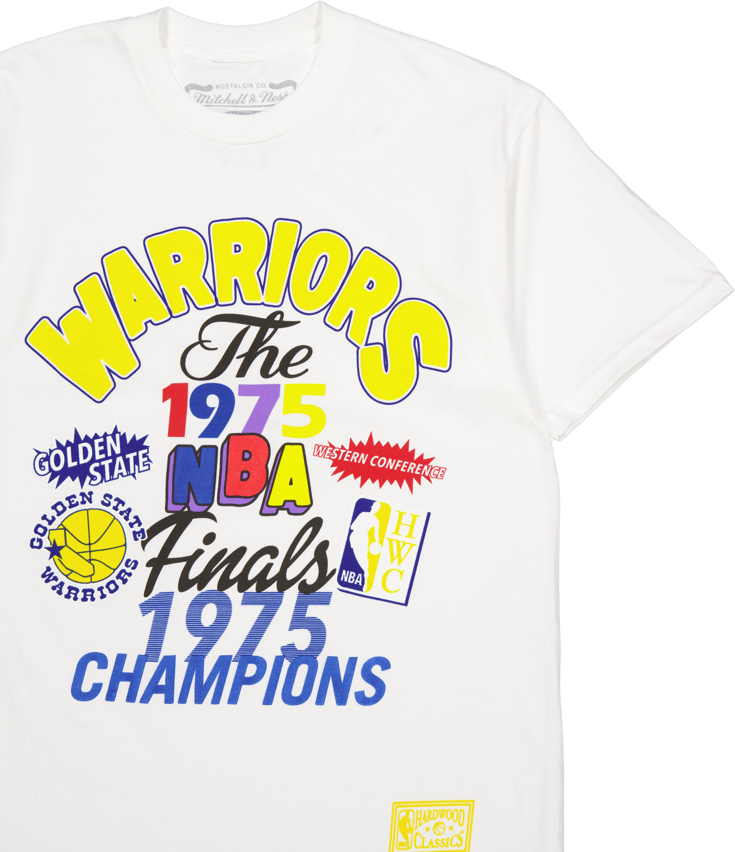 Warriors Champs Fest Ss Tee Hw White - Bild 3