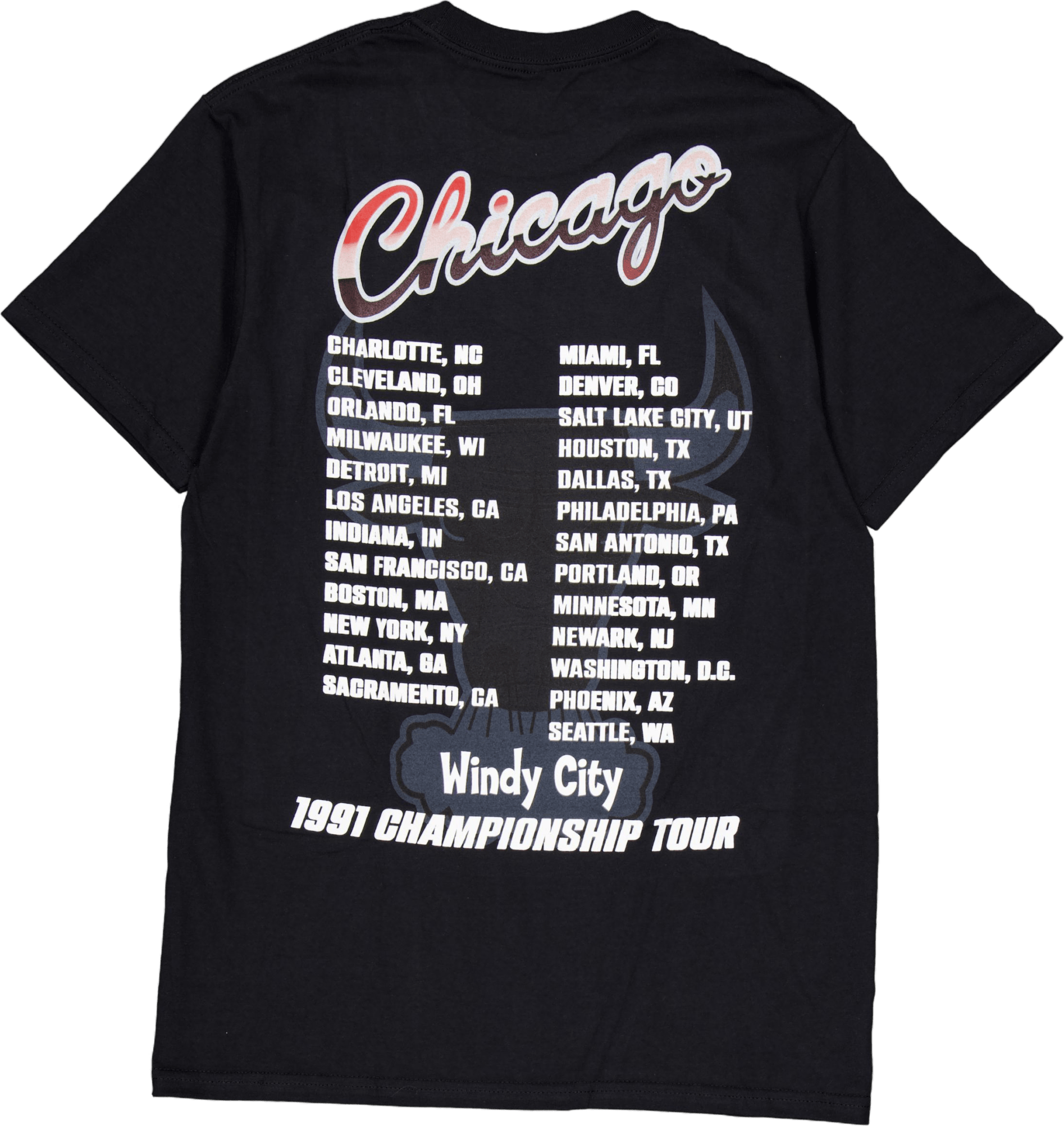 Bulls Rock On Tour Ss Tee Hwc Black - Bild 2