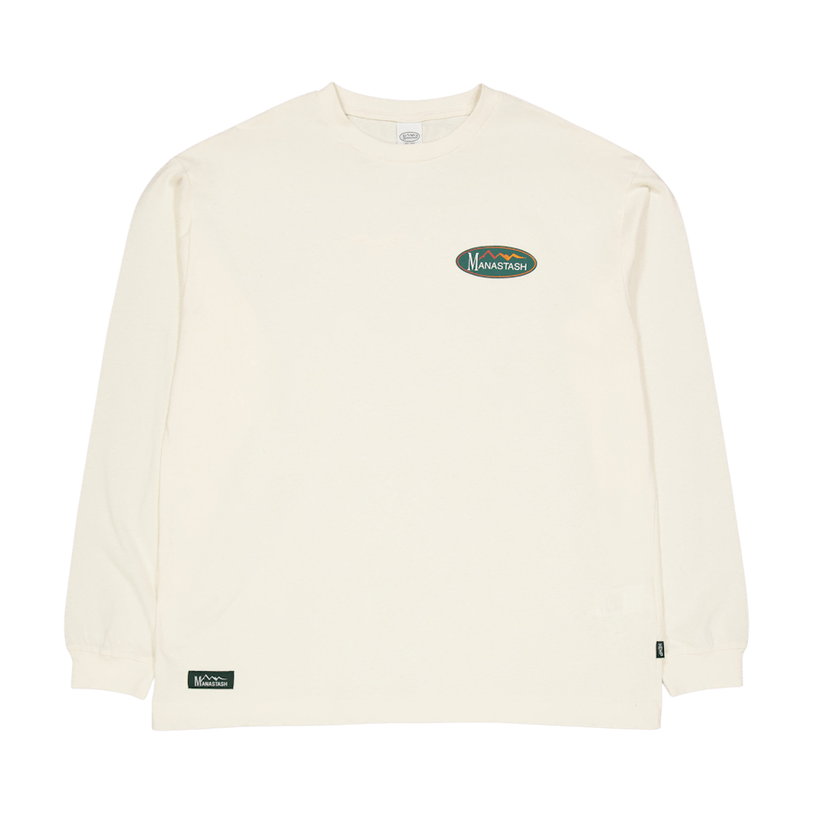 Hemp L/s Tee Original Logo Natural