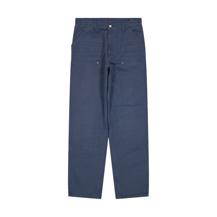 Double Knee Pant Ore, Unisex, Apparels, Bottoms, Blue, 36/32