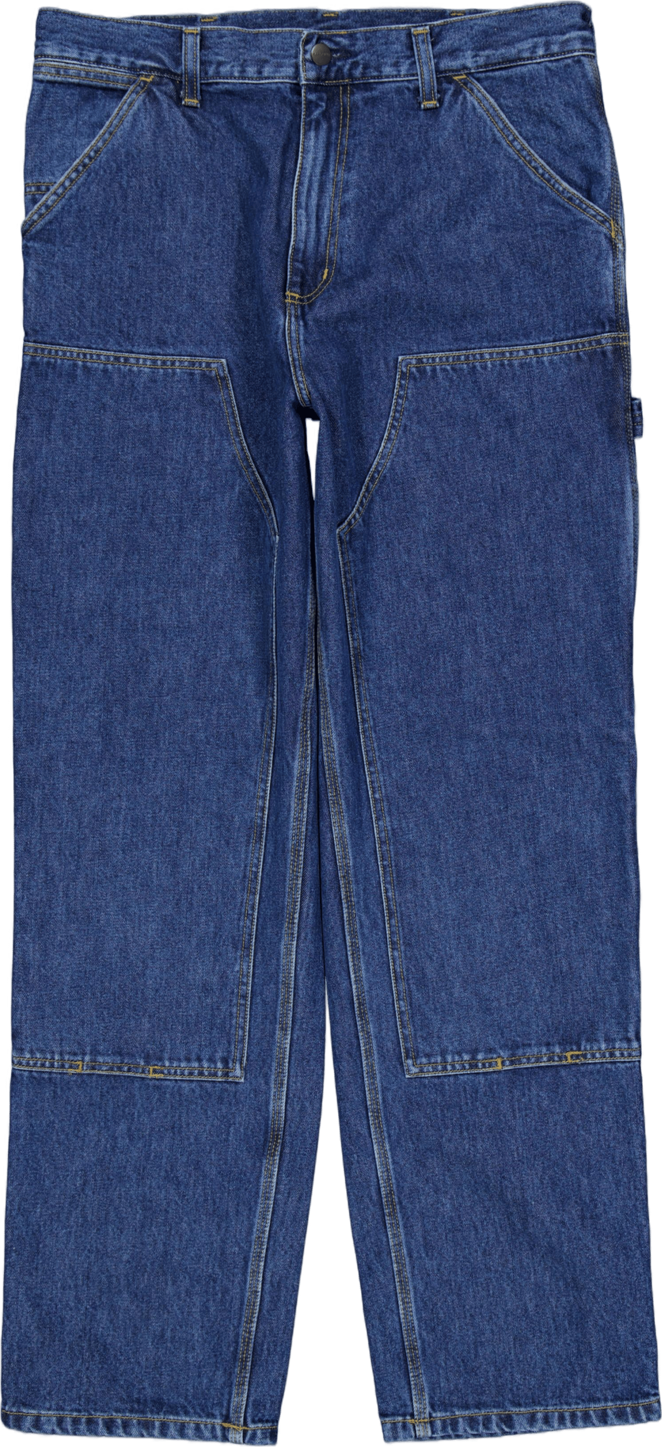 Double Knee Pant Blue
