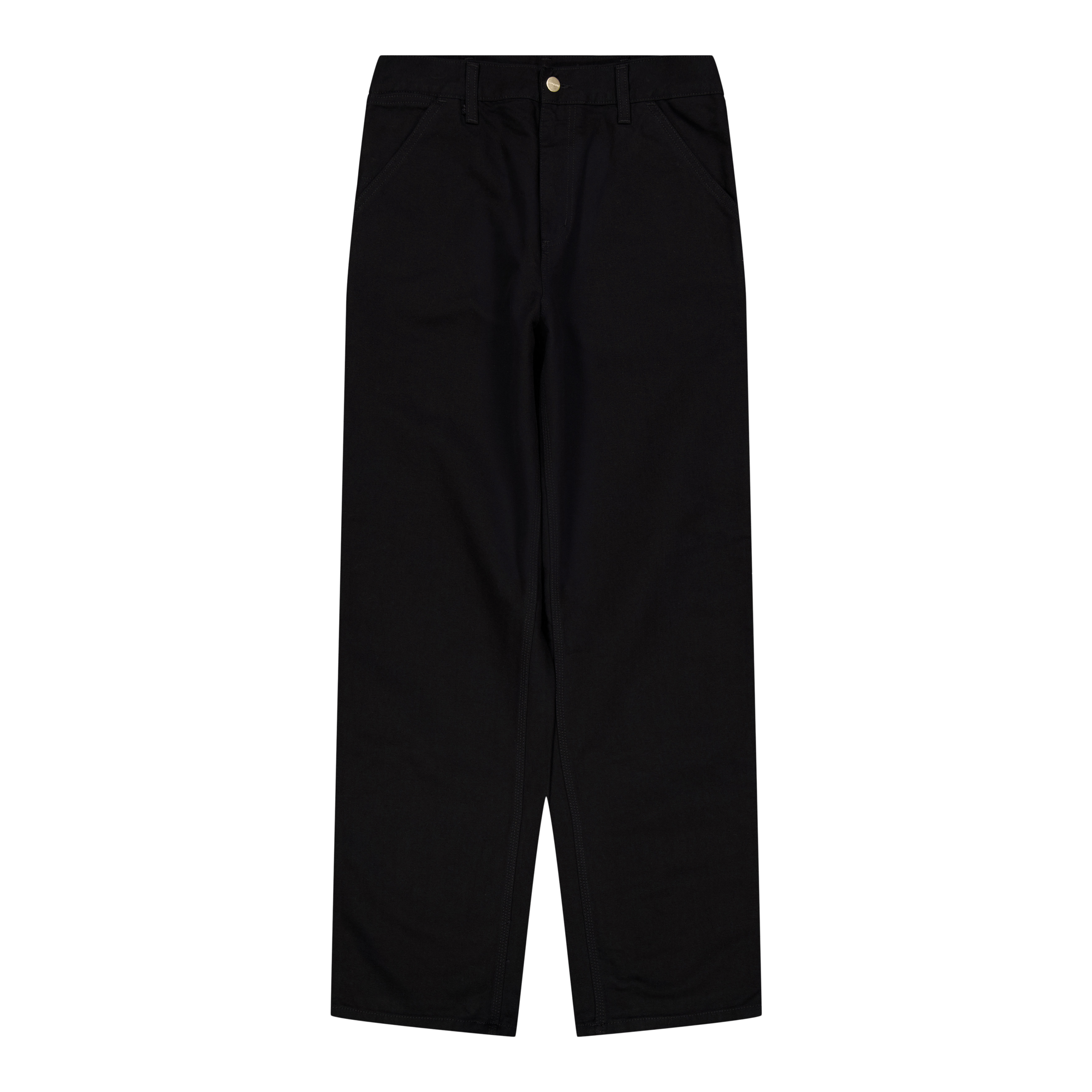 Simple Pant Black, Unisex, Apparels, Bottoms, Black, 32/32
