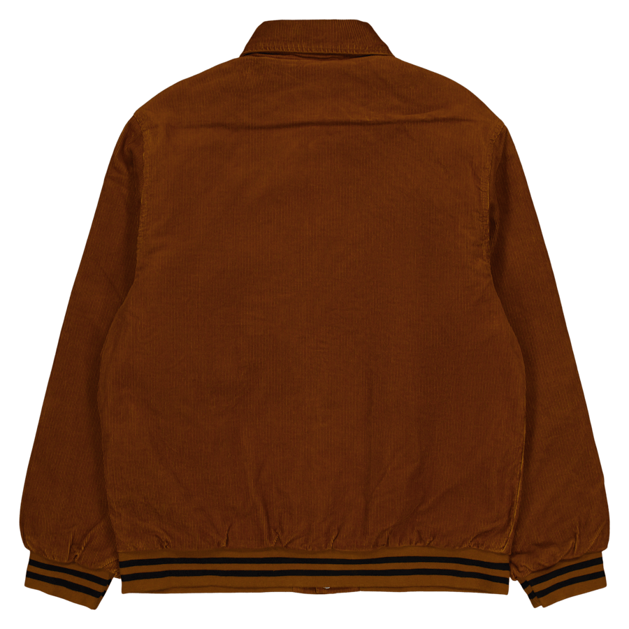 Rugged Letterman Jacket Deep H Brown / Black - Bild 2