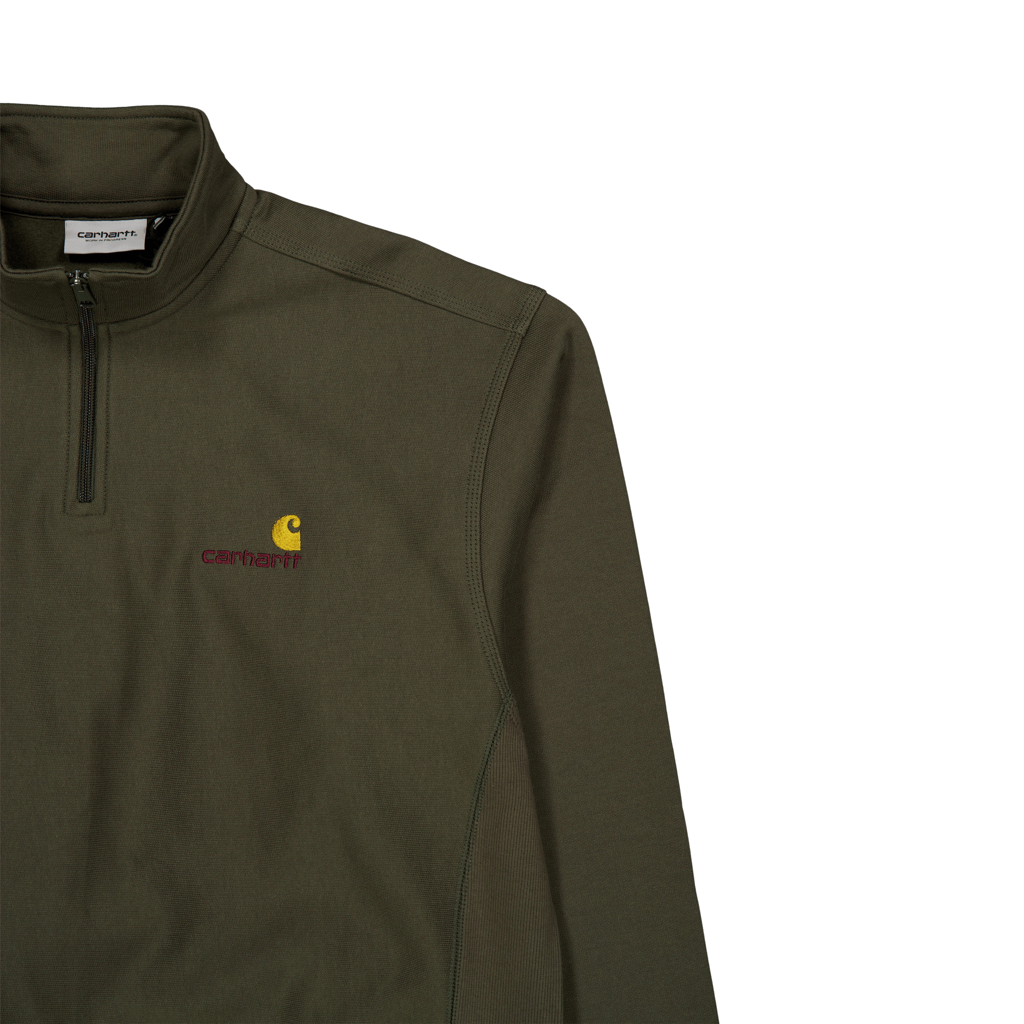 Half Zip American Script Sweat Plant - Bild 3