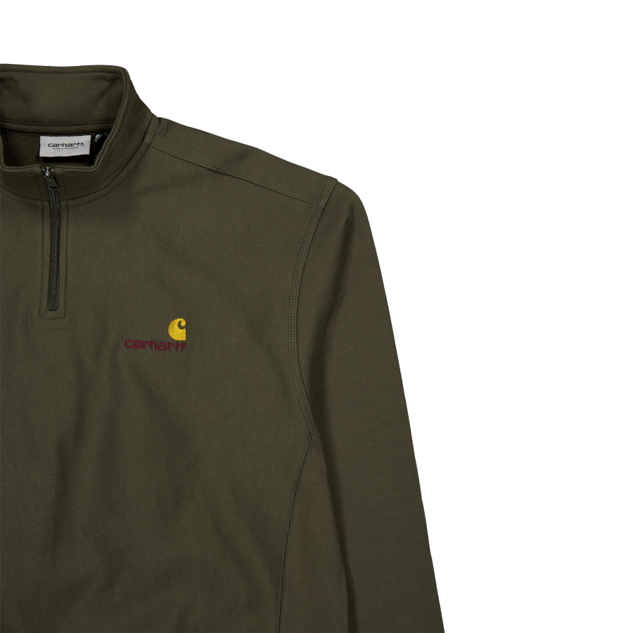 Half Zip American Script Sweat Plant - Bild 3