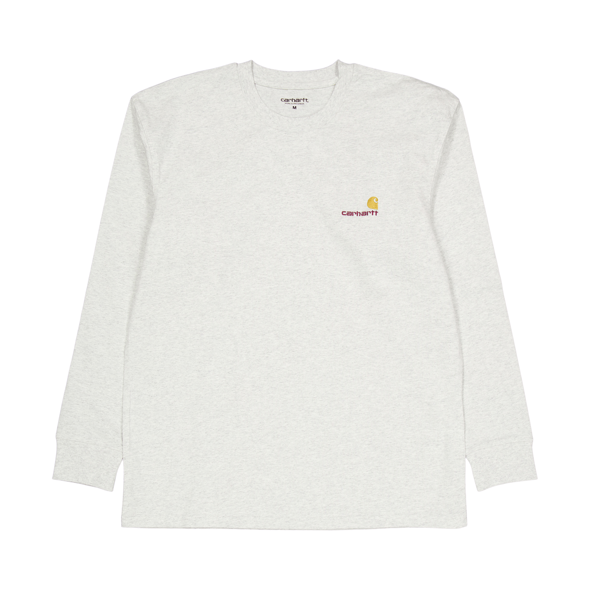 L/s American Script T-shirt Ash Heather - Bild 2