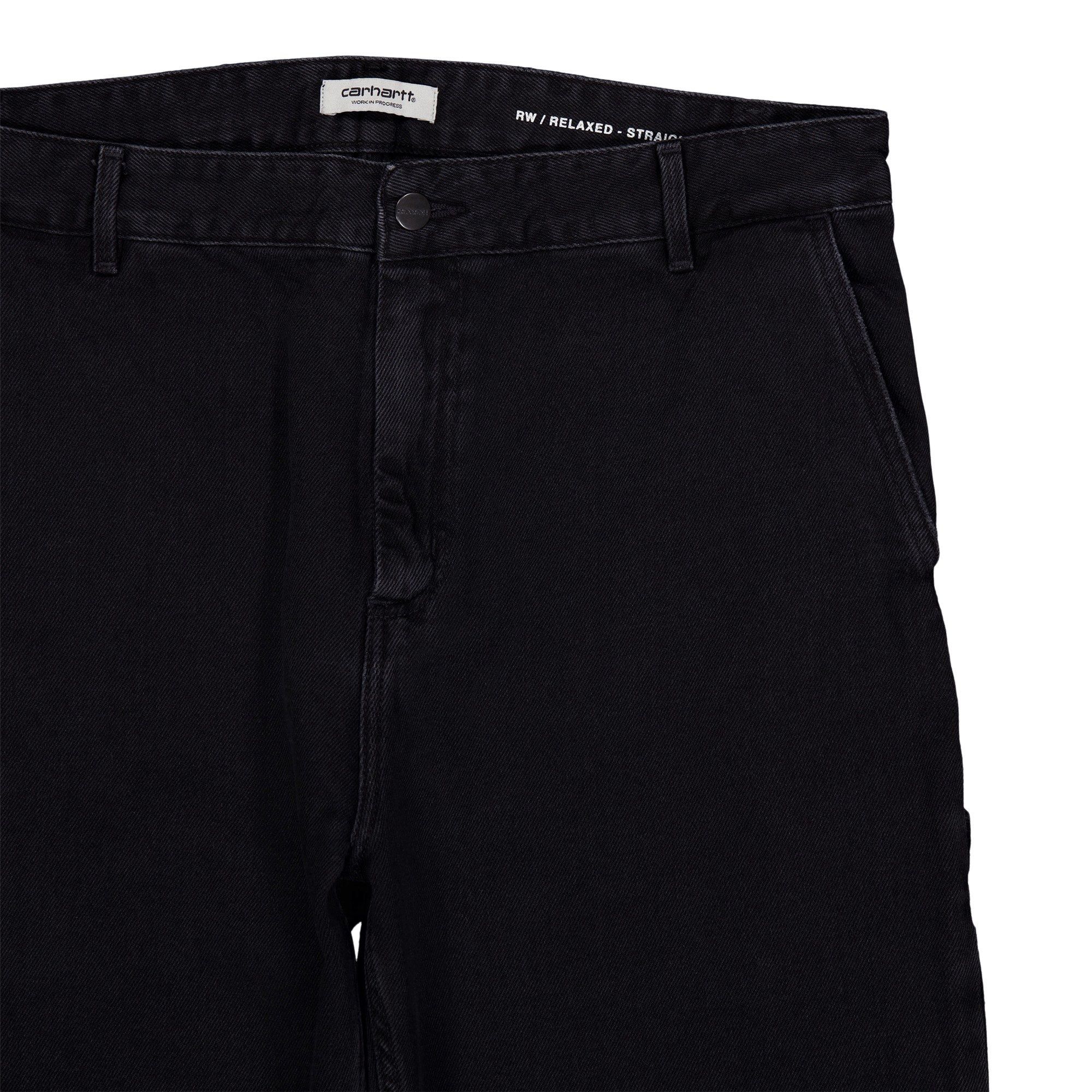 W' Pierce Pant Straight Black - Bild 3
