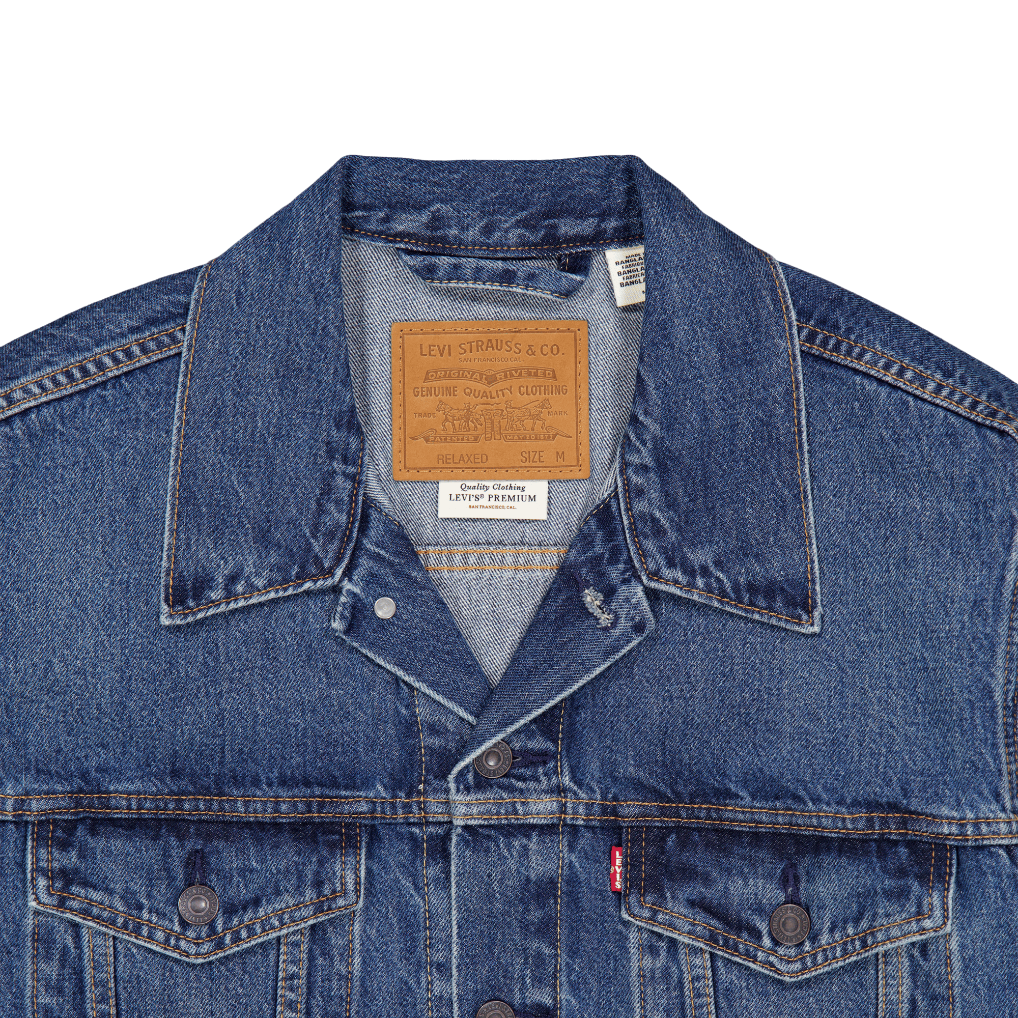 New Relaxed Fit Trucker Med In Waterfalls - Bild 3