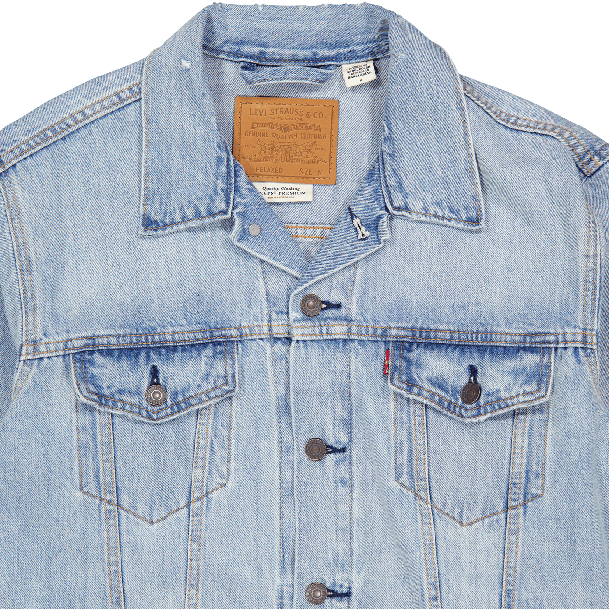 New Relaxed Fit Trucker Light  Huron Waves - Bild 3