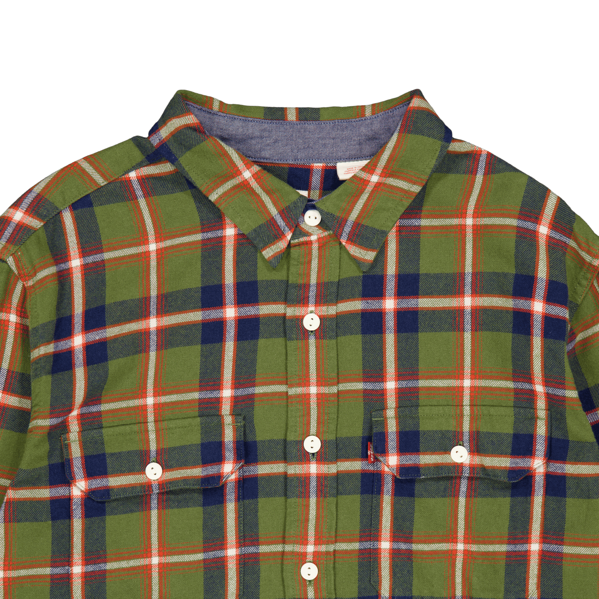 Classic Worker -workwear Multi Ivan Plaid Mandarin - Bild 3