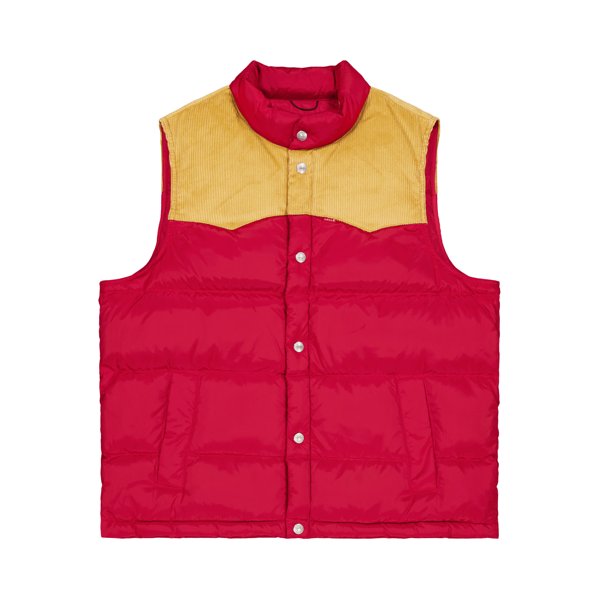 Western Super Puffer Vst Reds Rhythmic Red