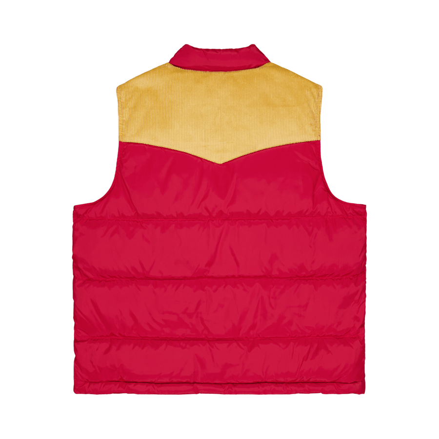 Western Super Puffer Vst Reds Rhythmic Red - Bild 2