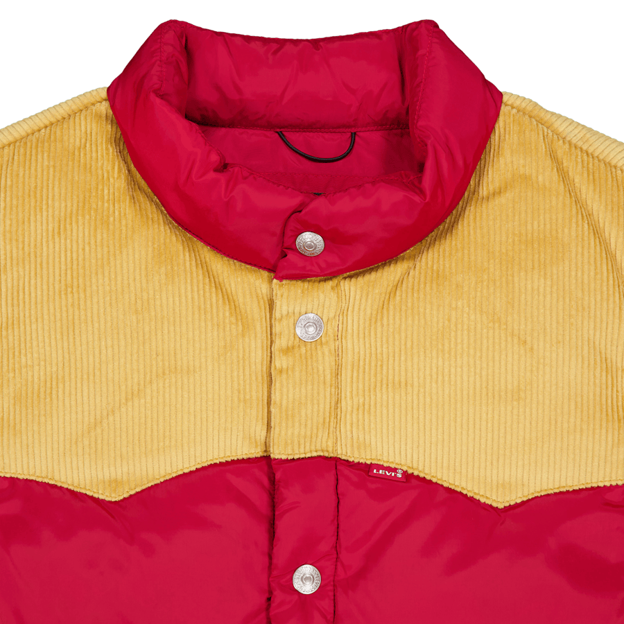 Western Super Puffer Vst Reds Rhythmic Red - Bild 3