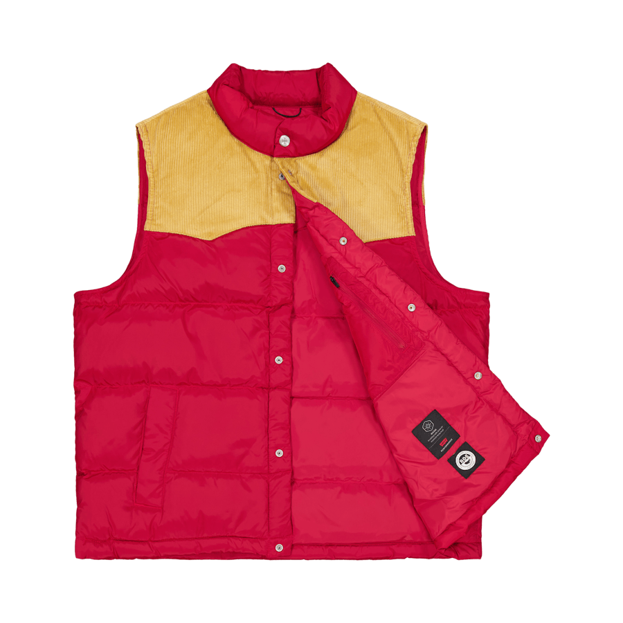 Western Super Puffer Vst Reds Rhythmic Red - Bild 4