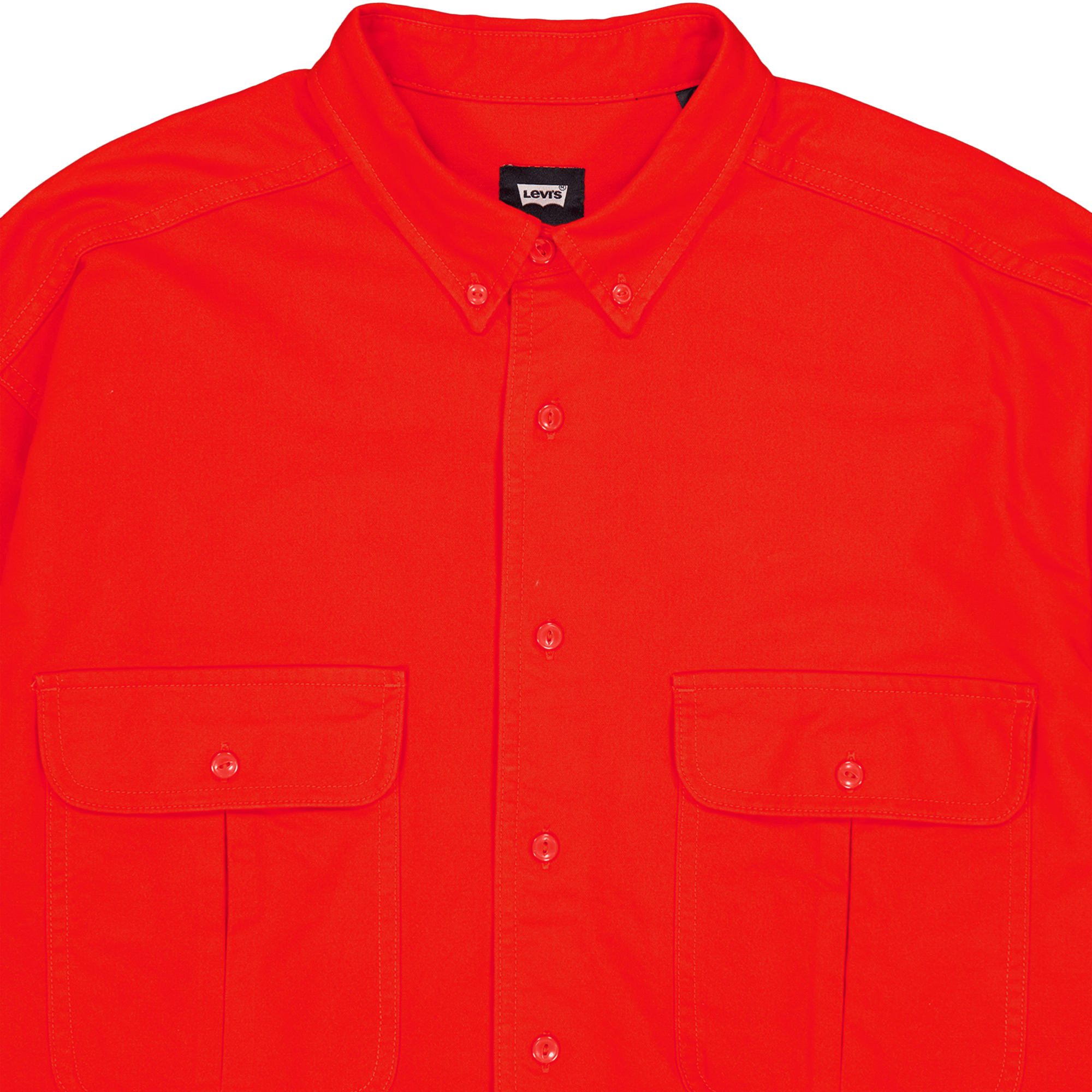 Skate L/s Woven Reds Fiery Red - Bild 3