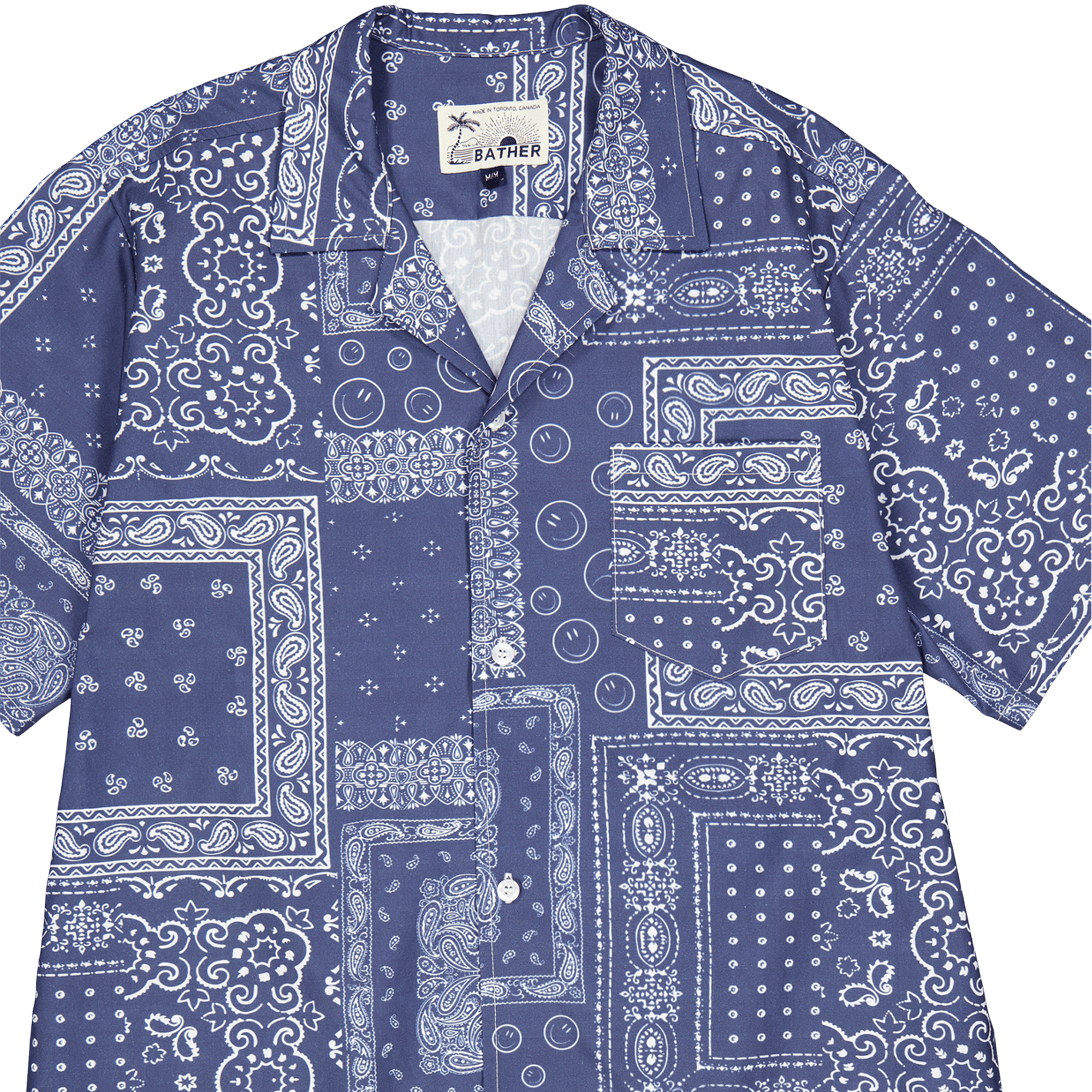 Camp Shirt Navy Bandana - Bild 2